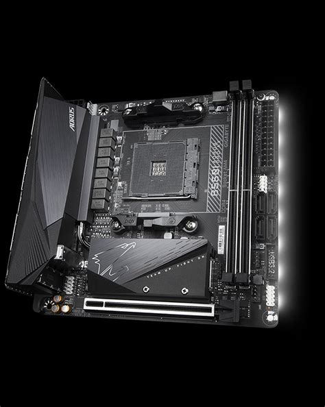 B550I AORUS PRO AX Rev 1 3 Преимущества Материнские платы GIGABYTE