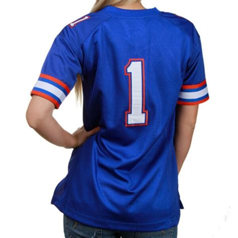 Nike Florida Gators #1 Women's Tackle Twill Football Jersey-Royal Blue ...