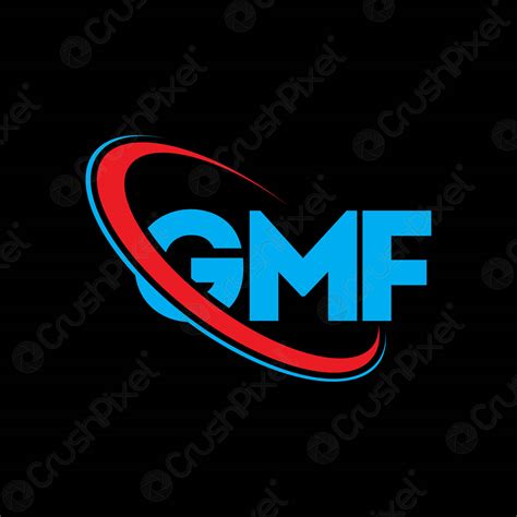 gmf logo gmf letter gmf letter logo design initials gmf stock