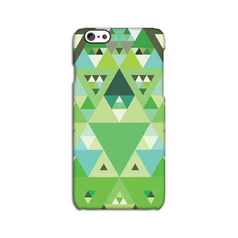 Green Triangles Geometric Phone Case Geometric Iphone Case Phone