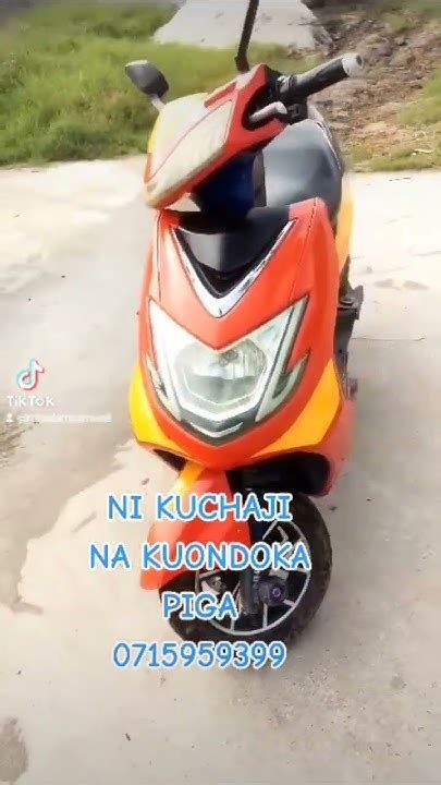 Kwa Huduma Ya Pikipiki Za Kuchaji Nicheki 0715959399 Youtube
