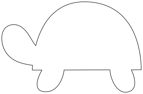 Shape Of Turtle Free Printable Papercraft Templates