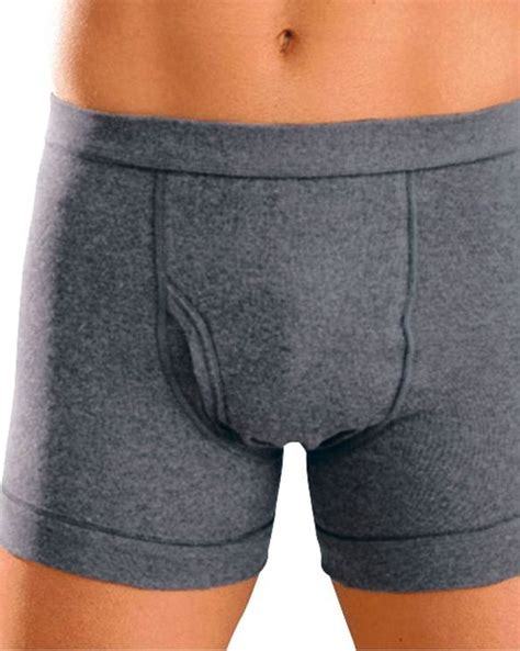 Lot de 2 boxers ouverts devant pur coton peigné Slips Caleçons