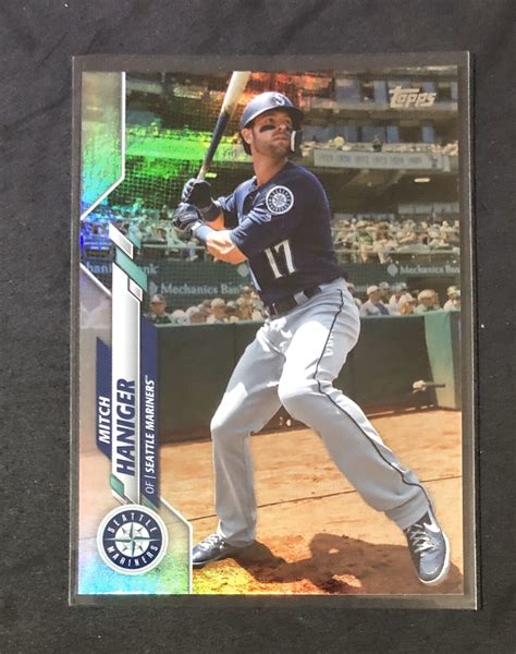 Mitch Haniger 2020 Topps Series 1 Rainbow Foil EBay