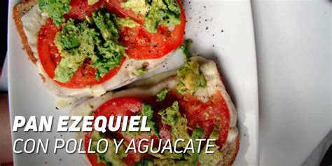 Receta De Bocadillo Pan Ezequiel Con Pollo Y Aguacate Hsn