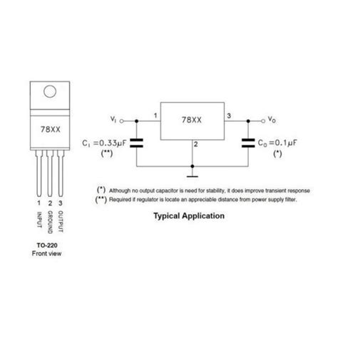 Regulador De Voltaje 7805 5v 1a Positivo Lineal To220 Lm7805 Hipercom