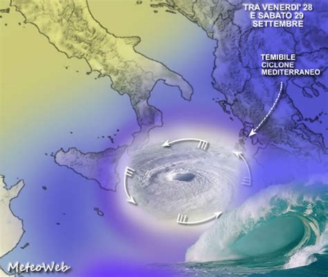 Allerta Meteo Allarme Sul Mar Jonio Per Il 2 Ciclone Mediterraneo Nel