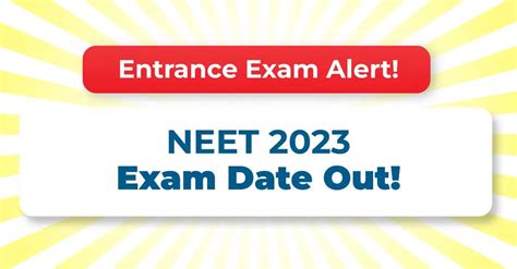 Neet 2023 Exam Dates Out Section Wise Exam Strategy To Score Maximum