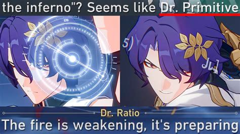 Dr RATIO Says Dr PRIMITIVE Wasn T Wrong During Battle Dialogue