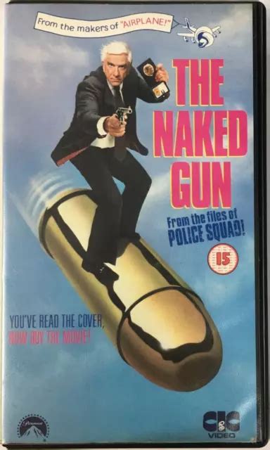 The Naked Gun Vhs Pal Early S Cic Release Videocassette Tape