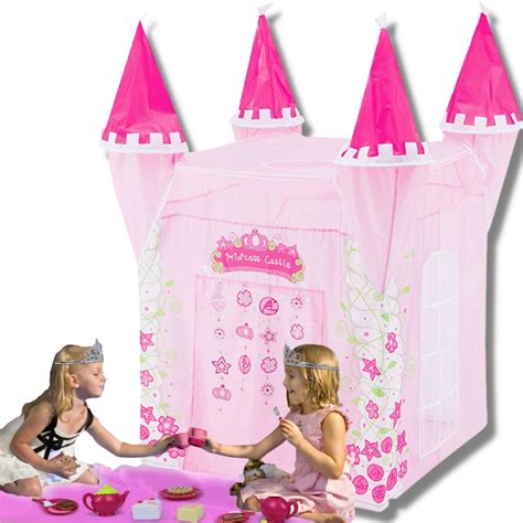 Barraca Infantil Menina Super Castelo Princesa Grande Torre Cabana