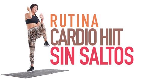 Rutina Cardio Hiit Bajo Impacto Sin Saltos🔥 Youtube