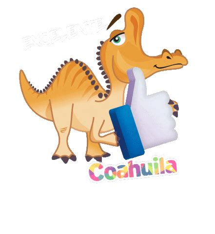 Dino Me Gusta Sticker by Secretaría de Turismo y Desarrollo de Pueblos