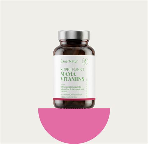 SUPPLEMENT MAMA VITAMINS - SanerNatur.ch