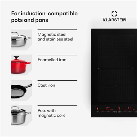 Klarstein Masterzone Flex Table De Cuisson Induction Zones