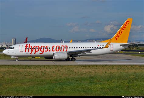 TC ACP Pegasus Boeing 737 82R WL Photo By Ismail Enes KAHRAMAN ID