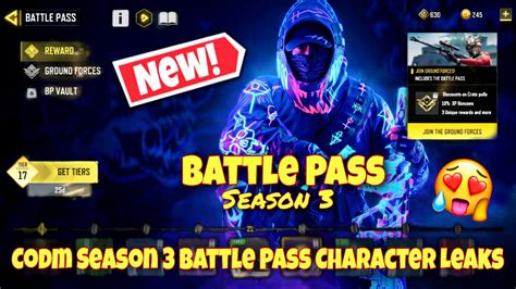 Cod Mobile Season Battle Pass Leaks Codm Season Character Leaks