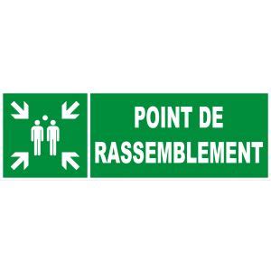 Achetez Sur Novap Fr Votre Panneau Point De Rassemblement