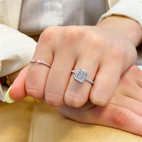 Carat Emerald Cut Diamond Engagement Ring