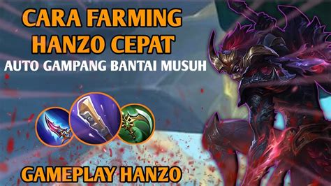 ROTASI FARMING HANZO CEPAT KAYA DAN BIKIN MUSUH JADI MISKIN MOBILE