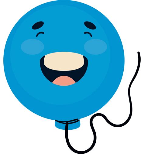 Balloon Emoji Smile 24468222 Png