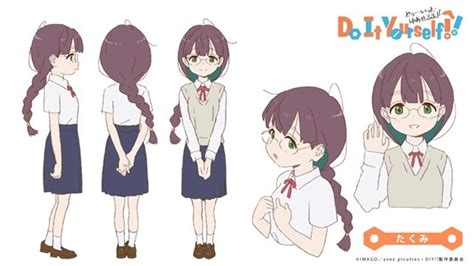 Nerdvania Do It Yourself Tv Anime Reveals New Character Visual