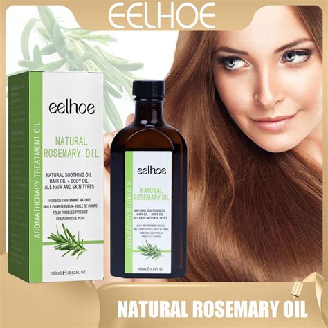 Eelhoe Hair Growth Rosemary Oil Pure Rosemary Essential Hair Oil Hair Growth Serum Anti Hair