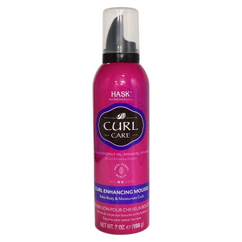 Hask Curl Care Enhancing Mousse 7 Oz