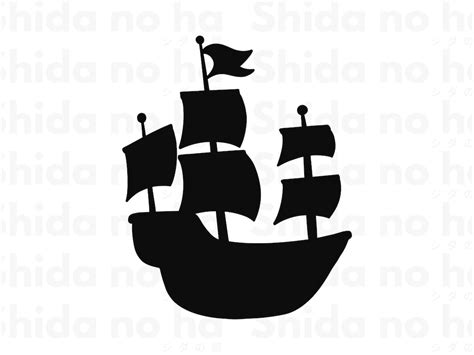 Pirate Ship Svg Pirate Svg Digital Download Cricut Silhouette
