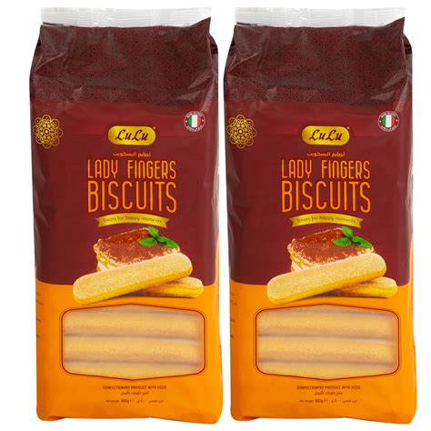 Lulu Lady Finger Biscuits 2 X 400g Online At Best Price Plain Biscuits Lulu Uae Price In Uae