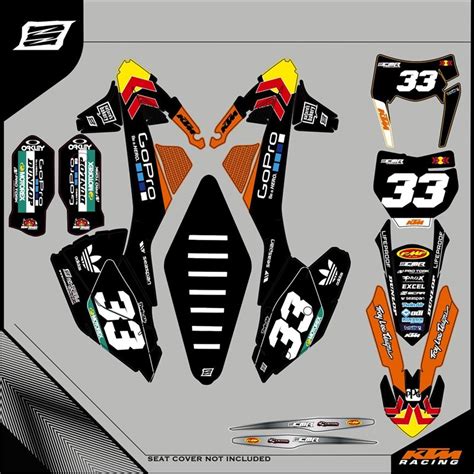 Custom Graphics Ktm Exc Enduro Street Lamination Type Standard