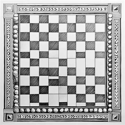 Tabuleiro De Dama Para Impressão - Desenhos GRÁTIS de Tabuleiro de Dama para Imprimir e Colorir/Pintar