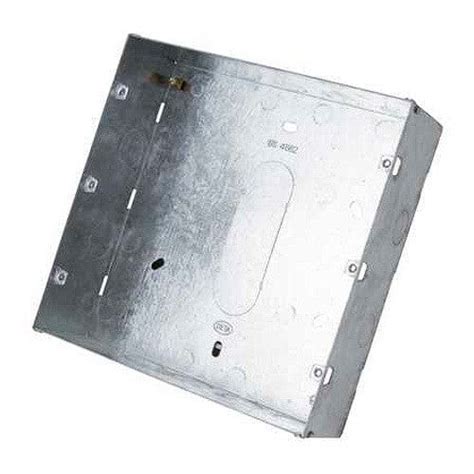 Deta 60mm 18 Gang Metal Back Box Db173 Uk