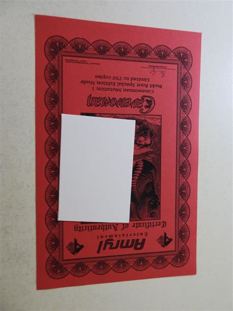 Cavewoman Mutation Budd Root Special Edition Nude W Cert NM