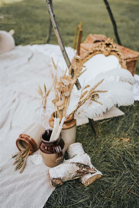 Naked Tipi Wedding Ideas Bohemian Ethereal Peacock Chairs
