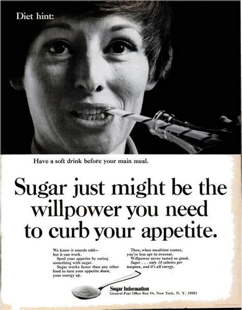 Misleading Vintage Ads About The Dietary Benefits Of Sugar 1950s 1960s