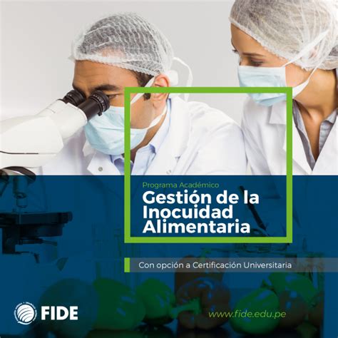 Gestión de la Inocuidad Alimentaria FIDE