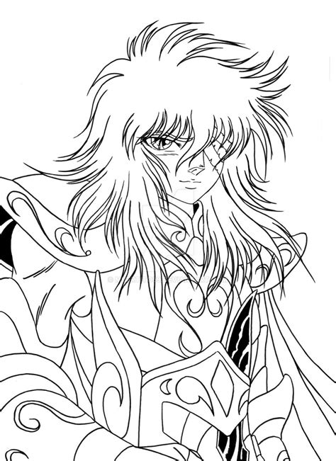 Hyoga De Acuario Ink Saint Seiya By Muertito69 Saint Seiya