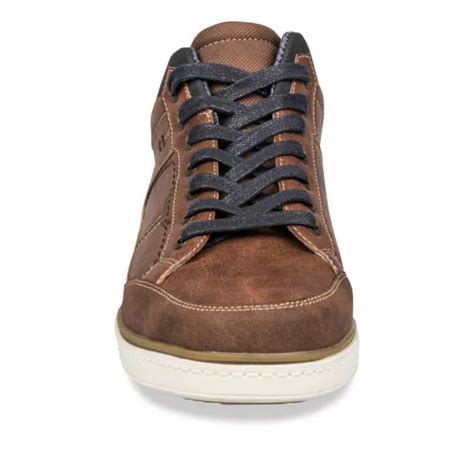 Baskets Montante Marron Homme Lacets Freecoder