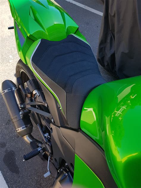 Check Out My New Seat Cover Kawasaki Ninja 1000 Forum