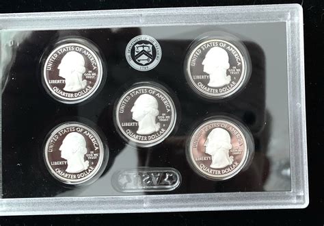 2018 SILVER PROOF SET AMERICA THE BEAUTIFUL QUARTERS US MINT Property