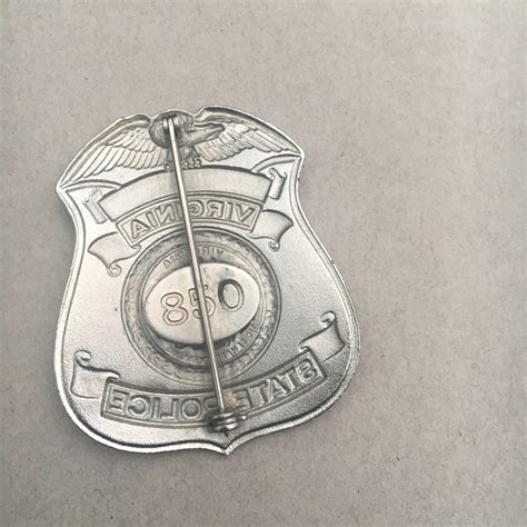 Collectors Badges Auctions Virginia State Police Trooper