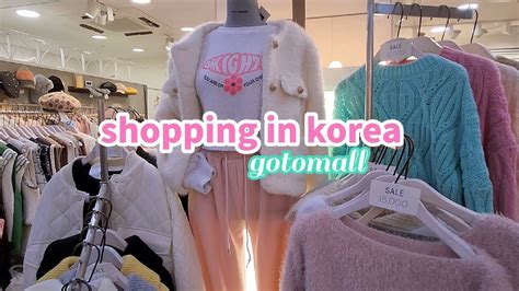 Shopping In Korea Vlog 🇰🇷 Winter Fashion Haul At Gotomall Underground Shopping Center Seoul