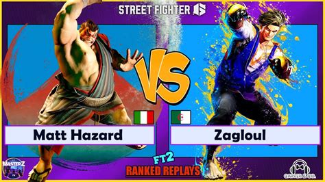 SF6 Matt Hazard E Honda VS Zagloul Luke Masterz TV YouTube