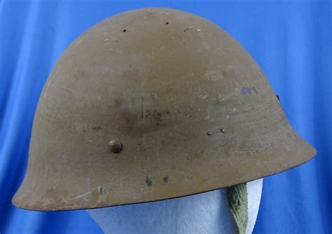 Wwii Japanese Army Type 90 Combat Helmet Griffin Militaria