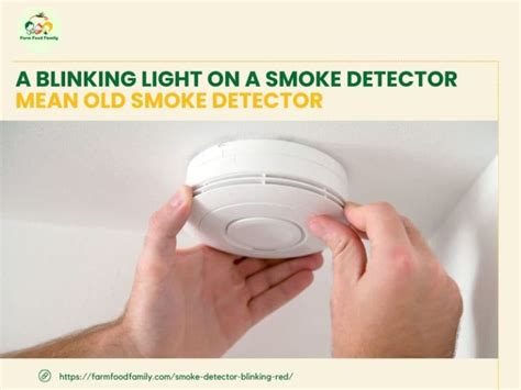 Reasons Your Smoke Detector Is Blinking Red And How To Fix