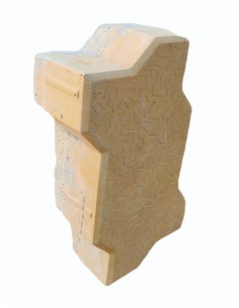 80mm Yellow Zig Zag Concrete Paver Block At Rs 16 Piece Concrete