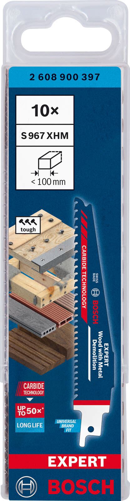 Otssaetera Bosch EXPERT Wood With Metal Demolition S 967 XHM 10 Tk