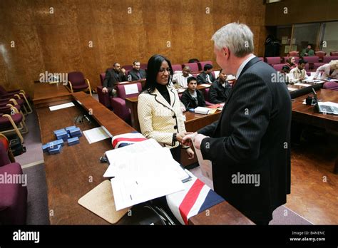 A British Citizenship Ceremony Stock Photo Alamy