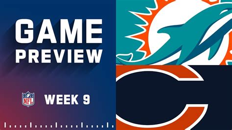 Miami Dolphins Vs Chicago Bears 2022 Week 9 Game Preview YouTube